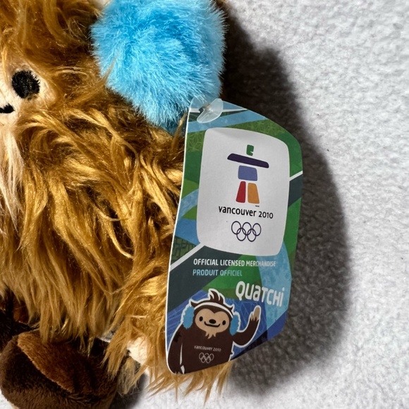 Quatchi 7.5 inches Toy Plush 2010 Vancouver Winter Olympics with Tag - Picture 2 of 4